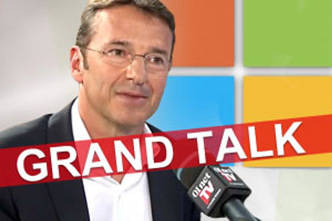 Grand Talk : Marc Jalabert de Microsoft France, invité de 01netTV