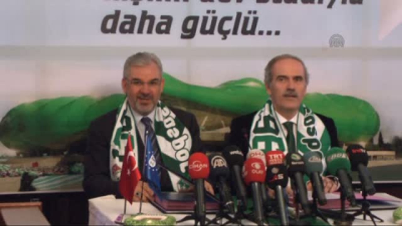 Timsah Arena Stadı" Bursaspor Kulübüne Devredildi
