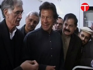 Imran Khan Visit APS Student