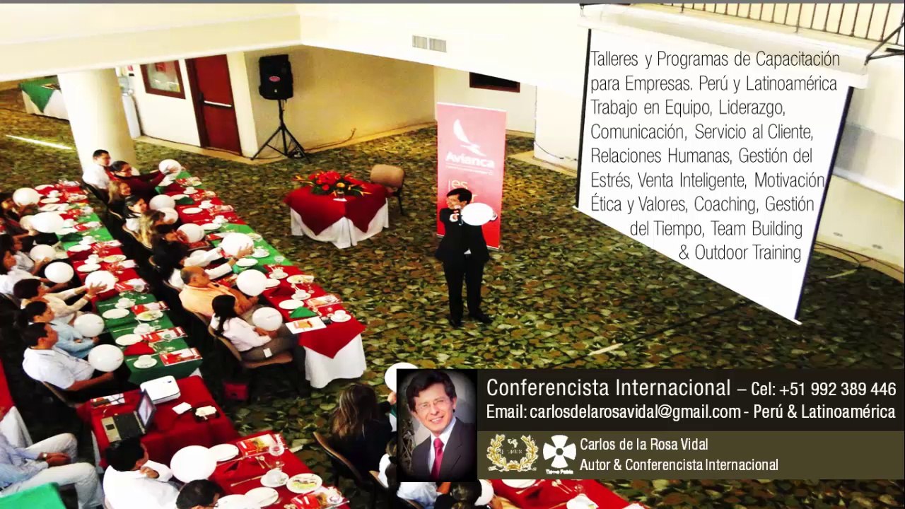 Expositor Motivacional - Conferencista Internacional