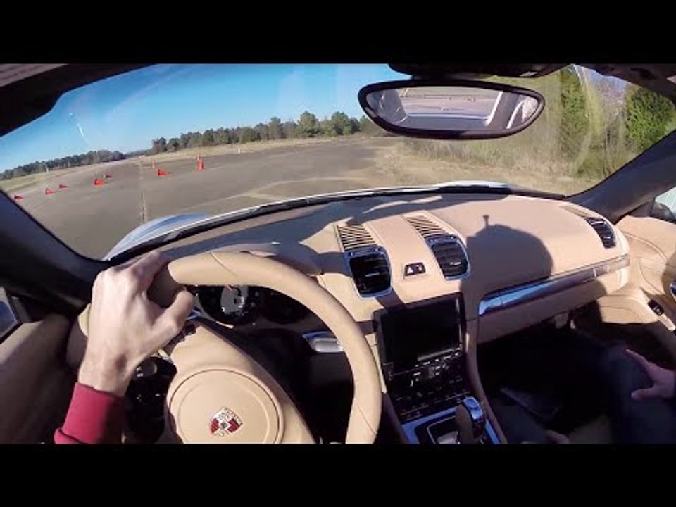 2014 Porsche Boxster - WR TV POV Airfield Test