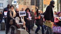 Manifestation de personnes handicapées