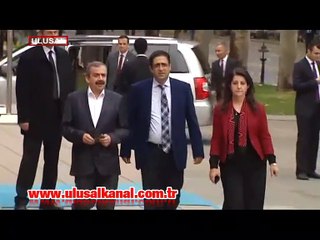 Heyet, Akdoğan ile görüştü