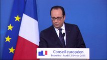 Rafale : François Hollande se félicite du contrat de vente conclu avec l'Égypte