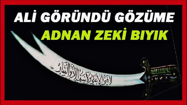 Ali Göründü Gözüme-Adnan Zeki Bıyık (Kırklareli Müftü Yardımcısı)