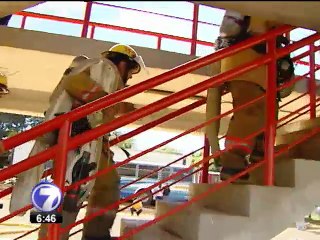 Bomberos voluntarios participaron en competencia nacional de batallones