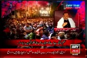 ARY Off The Record Kashif Abbasi with MQM Waseem Akhter (10 FEB 2015)