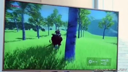 Zelda Wii U Gameplay (Game Awards Footage)