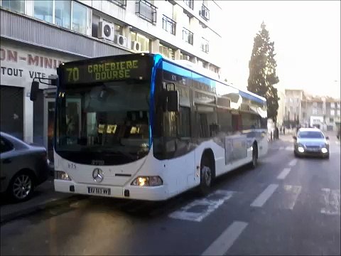 [Sound] Bus Mercedes-Benz Citaro n°975 de la RTM - Marseille sur la ligne 70