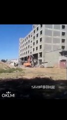 Un immeuble tout neuf s'écroule...