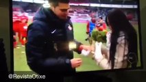 Jugador de La Vinotinto le pidió matrimonio a su novia en un estadio
