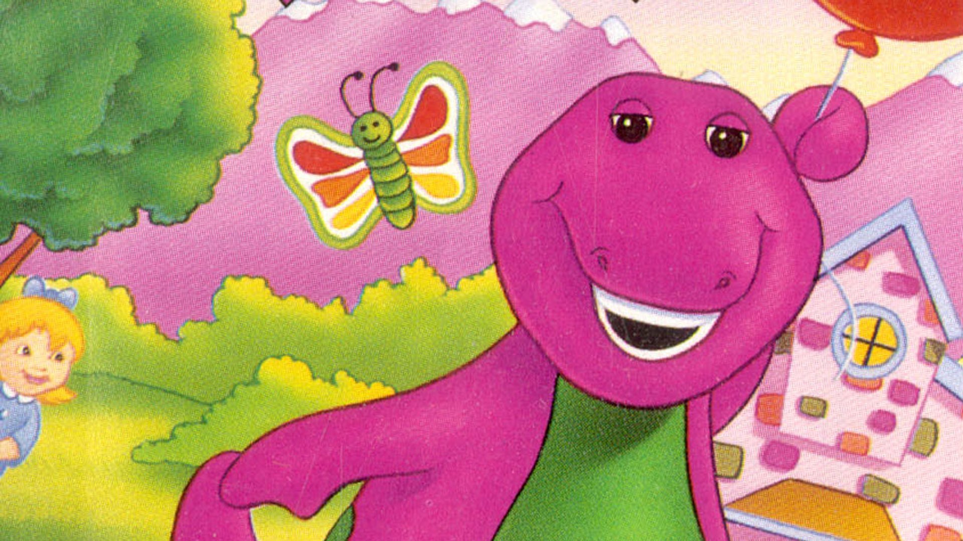⁣Classic Game Room - BARNEY'S HIDE & SEEK GAME review for Sega Genesis
