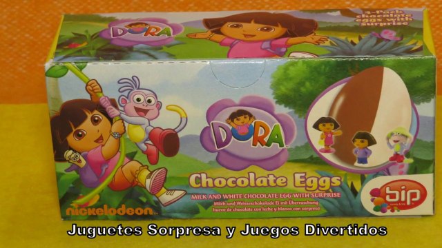 abrir-3-kinder-huevos-sorpresa-Nickelodeon-Dora-la-exploradora-kinder-no-juguete-toys-4-all-en-espanol-v1.1-es