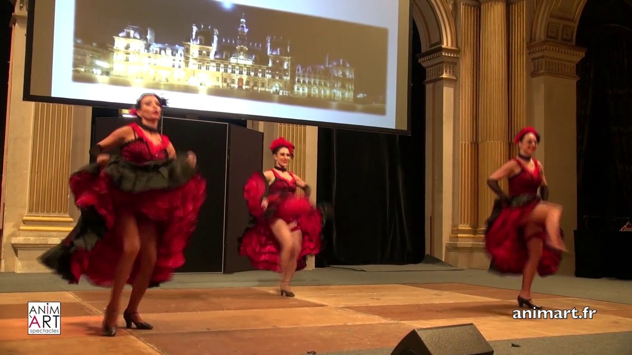 Danseuses de FRENCH CANCAN pour vos événements by Anim'Art Spectacles