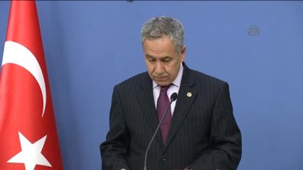 Arınç - MİT Müsteşarı Hakan Fidan'ın Adaylığı ve Maarif Vakfı