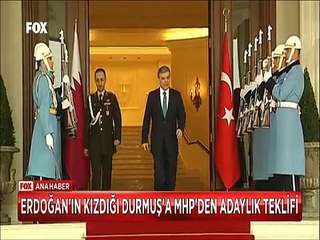 Erdoğan'ın kızdığı Durmuş Yılmaz'a MHP'den adaylık teklifi geldi