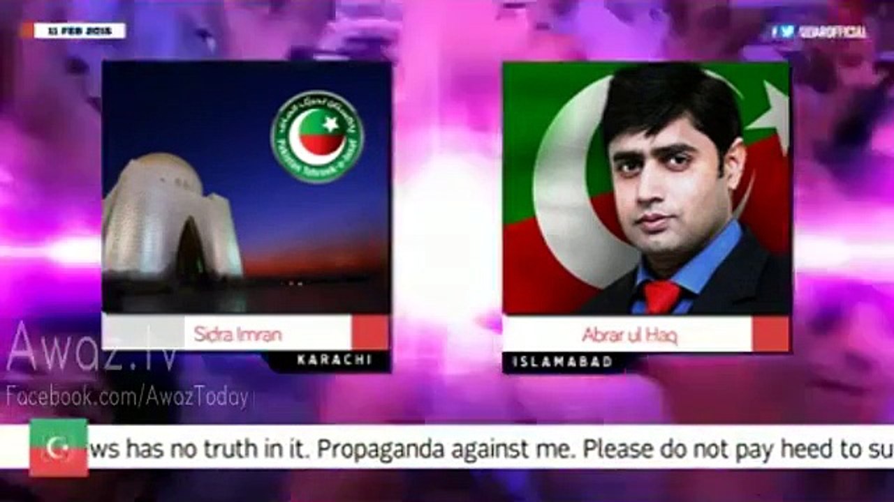 Abrar-ul-Haq Rebuts Media Rumors that He Has Been Banned by Imran Khan From Appearing on Tv for 15 days