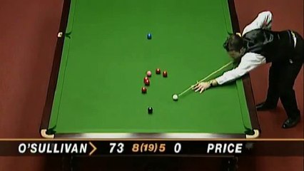 Ronnie O' Sullivan Fastest 147 in History - 5 minutes 20 seconds - 1997 World Championship