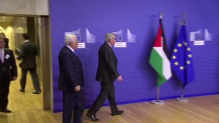 Abbas-Juncker Görüşmesi