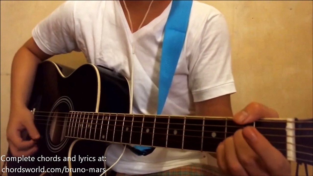 Bruno Mars - Gorilla Chords
