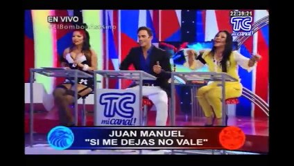 Atrevidos: Juan Manuel nos divirtió con su merengue.