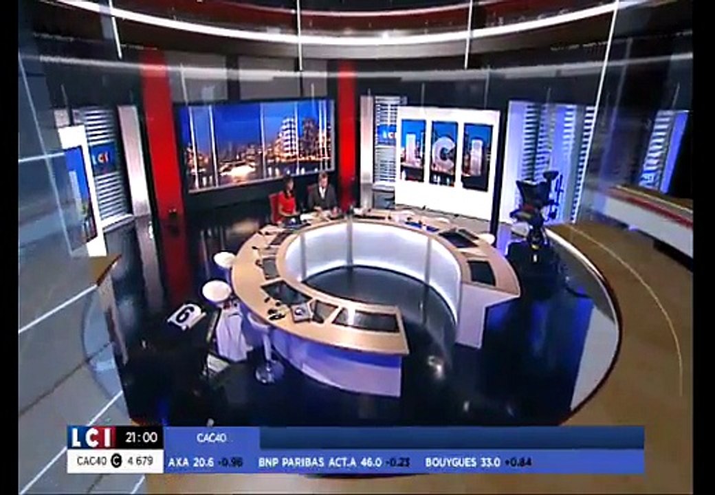 Nouveau Générique et Habillage de LCI Soir (21h...