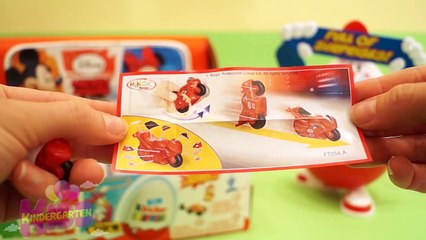 Mickey Mouse & Minnie Mouse Kinder Surprise Eggs Set 2