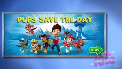 PAW Patrol Pups Save the Day Best Free Baby Games Free Online Game for Kids