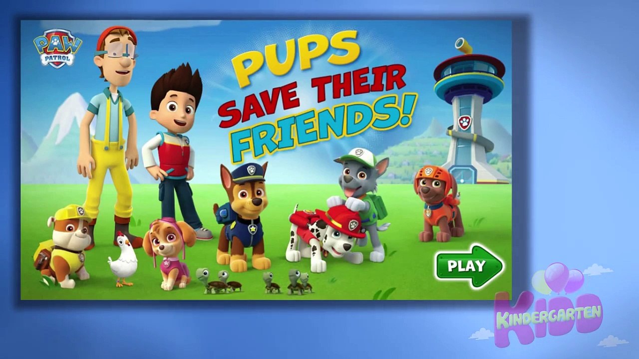 Paw Patrol Save Their Friends Best Free Baby Games Free Online Game for Kids