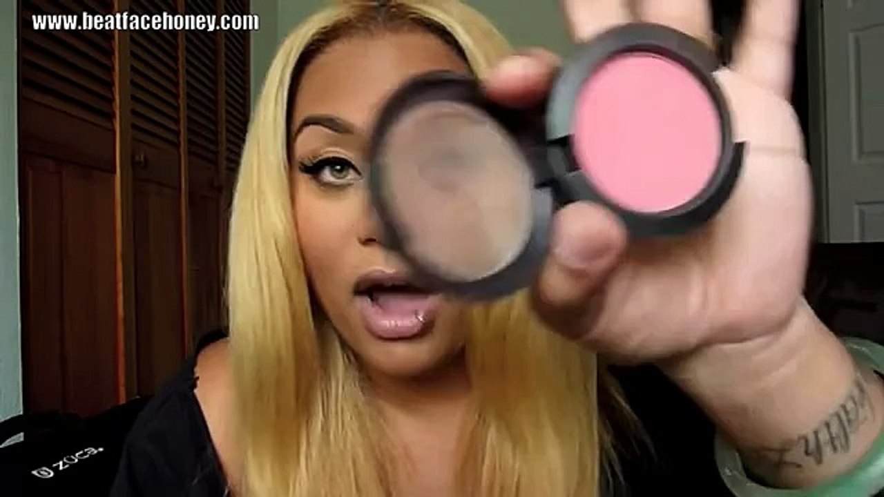 How To Create Bangs (Fake Bangs) Without Cutting Your Hair. (Beyonce Countdown Video) (Low)