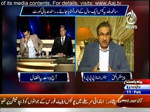 Aaj With Saadia Afzaal - 11th February 2015