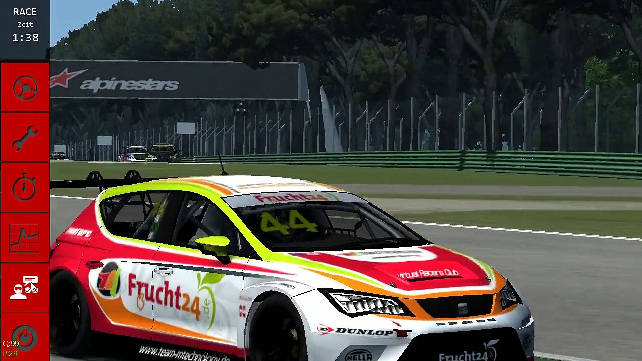 vRC Frucht24.de SEAT Leon EuroCup Imola