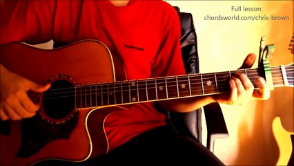 Chris Brown - Strip Chords