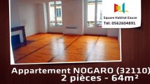 A louer - Appartement - NOGARO (32110) - 2 pièces - 64m²