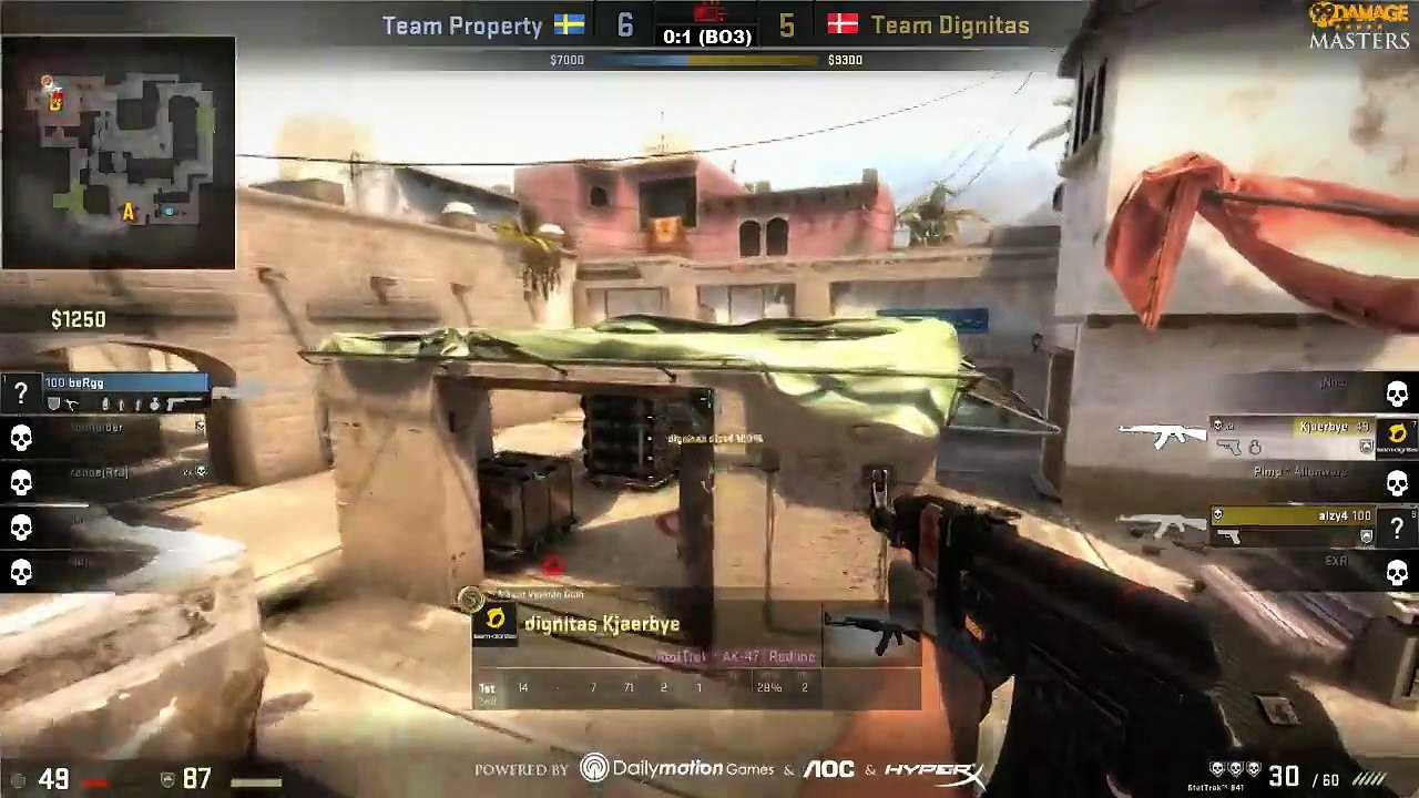 99DAMAGE Masters LB Finale - Property vs. Dignitas (de_mirage) Map 2