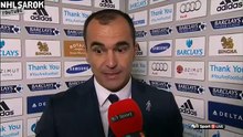 Chelsea vs Everton 1 - 0 - Roberto Martinez post-match interview