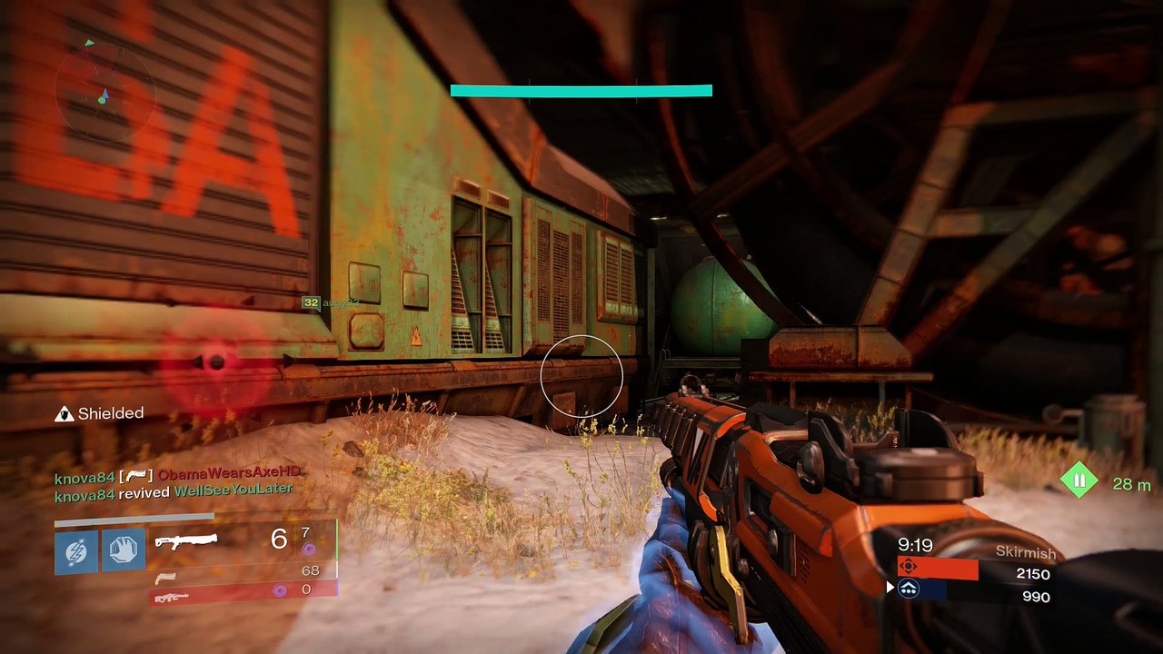 Destiny PS4 [Hawkmoon] Competitive Part 667 - Skirmish (Exodus Blue, Earth) [With Commentary]