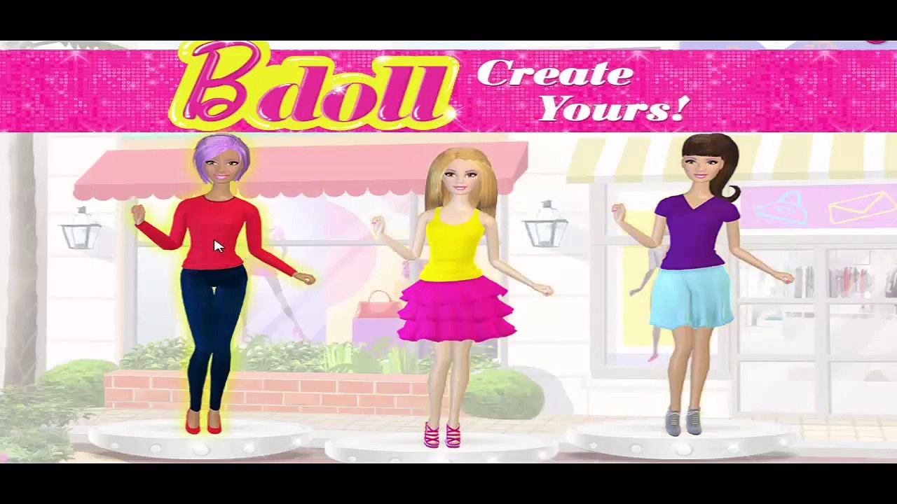 Barbie Princess Games - Create your own Barbie Doll  Game - Gameplay Walkthrough