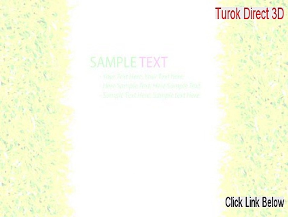 Turok Direct 3D Crack (Risk Free Download)