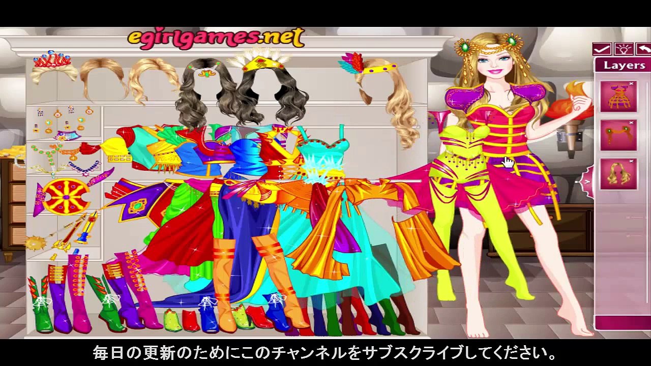 バービーゲーム - バービーナイトプリンセスゲーム