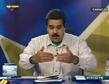 Nicolás Maduro: Presidente Obama, rectifique su política de agresión contra Venezuela
