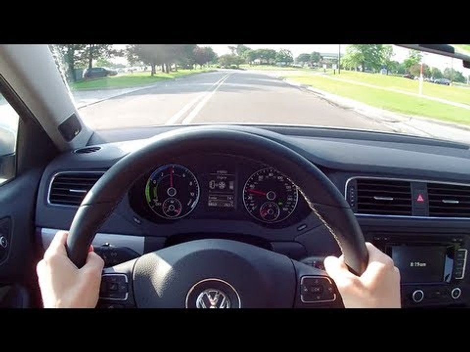 2013 Volkswagen Jetta Hybrid SEL Premium - WR TV POV Test Drive