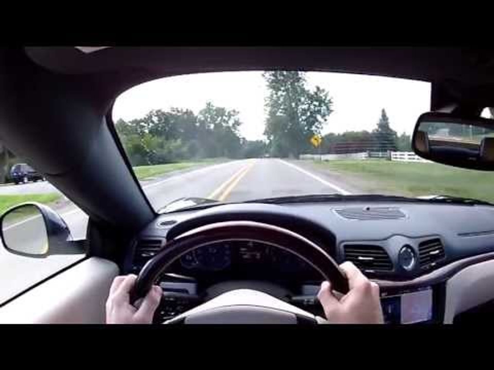 2011 Maserati GranTurismo Convertible - WR TV POV Test Drive