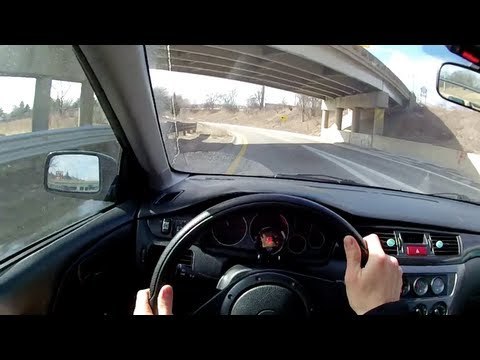2006 Mitsubishi Lancer Evolution IX MR - WR TV POV Test Drive