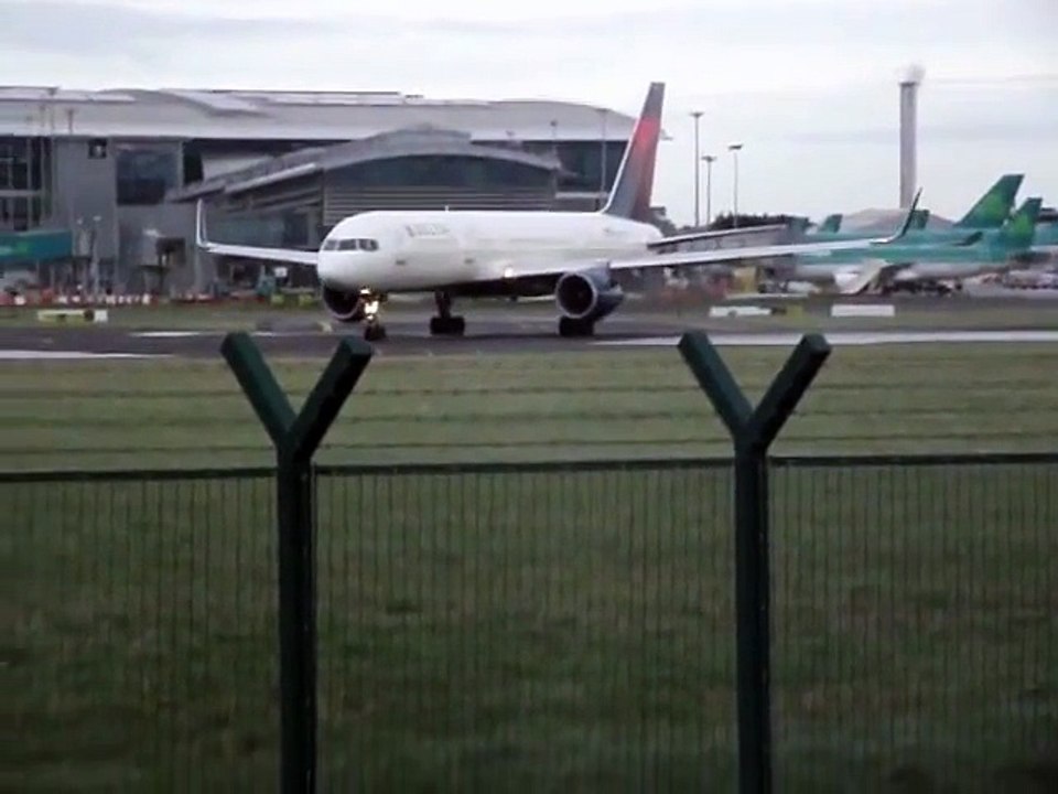 Delta Boeing 757 N710TW  Take Off  Departing From Dublin International Airport Ireland