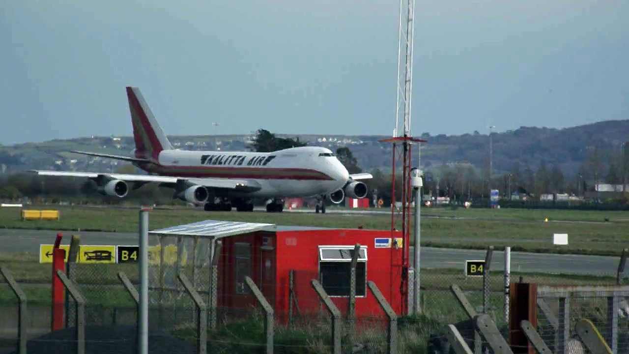 Kalitta Air Boeing 747-200F  Departing From Dublin International Airport Ireland