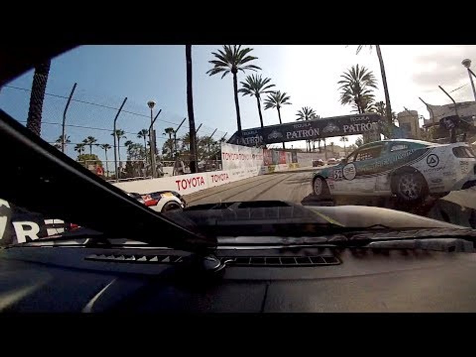 WRR First Laps: Onboard Crash on Lap 1 at the Long Beach Grand Prix