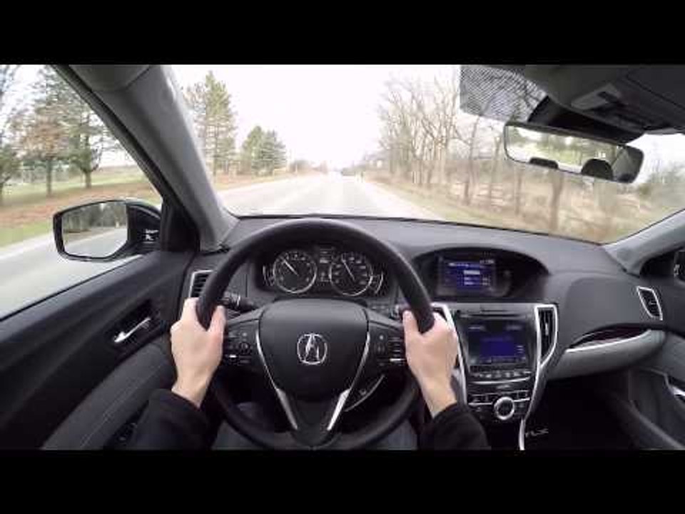 2015 Acura TLX 3.5L SH-AWD - WR TV POV Test Drive