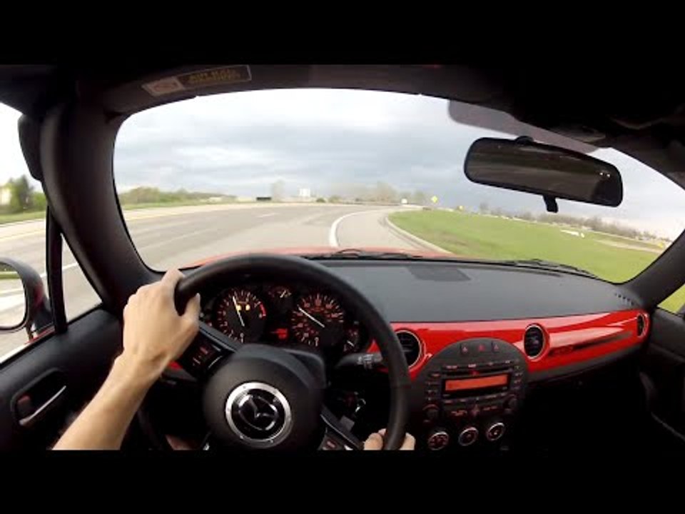 2014 Mazda MX-5 Miata Club - WR TV POV Test Drive 2/3 (Top Up)