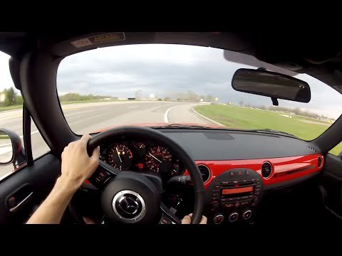 2014 Mazda MX-5 Miata Club - WR TV POV Test Drive 2/3 (Top Up)